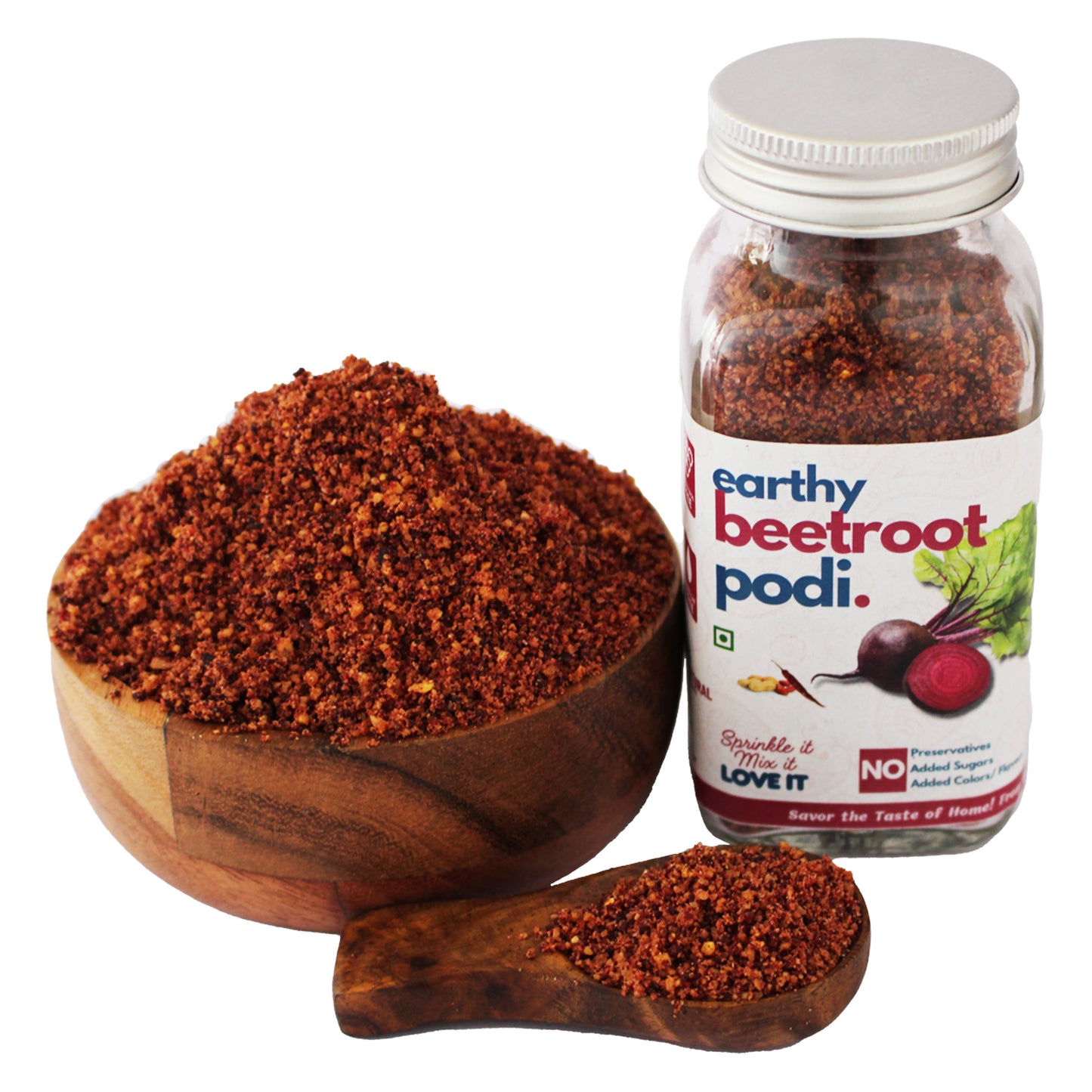 Earthy Beetroot Podi