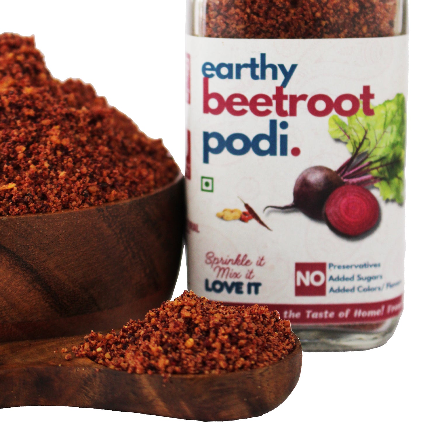 Earthy Beetroot Podi