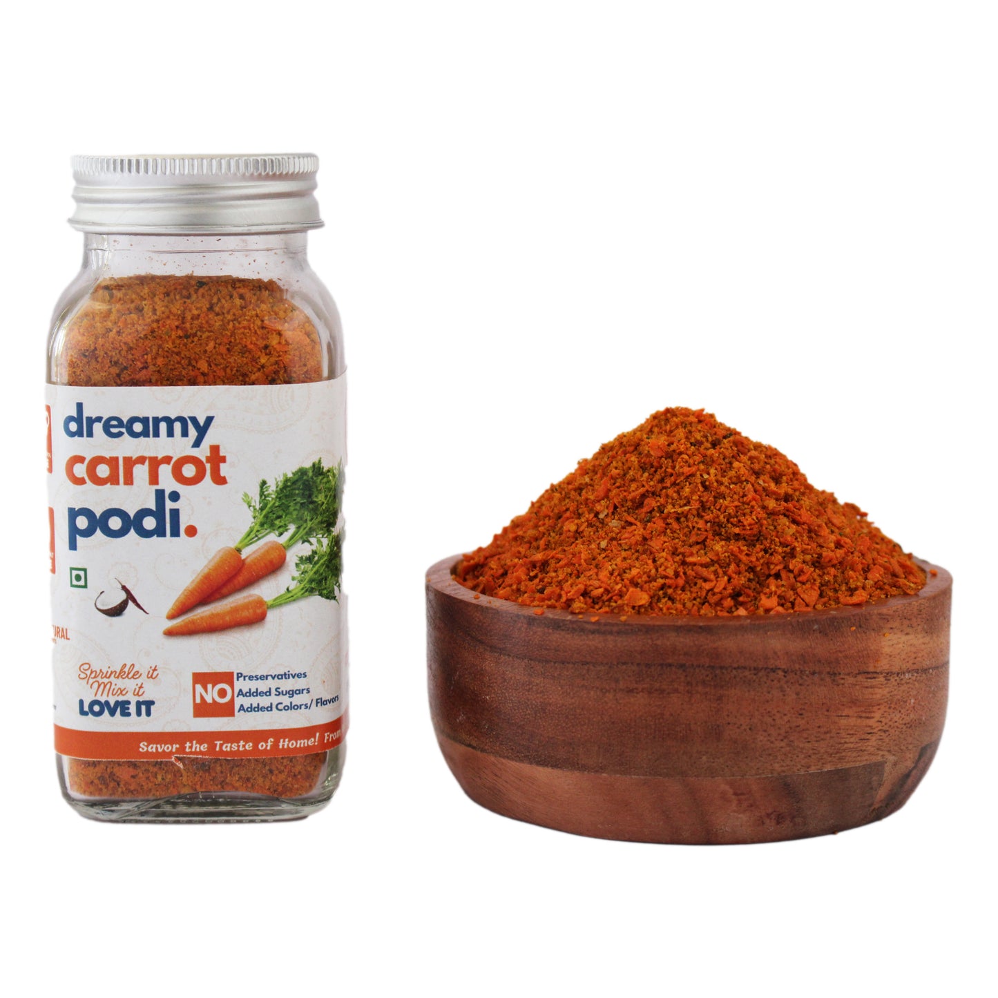 Dreamy Carrot Podi