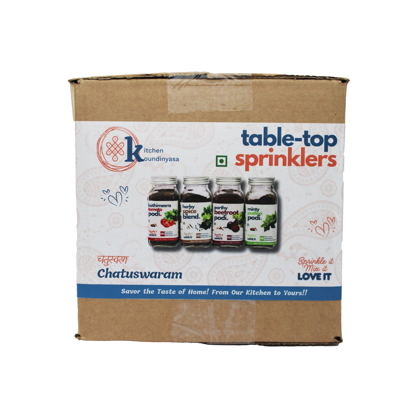 Chatuswaram - Table-top Sprinklers