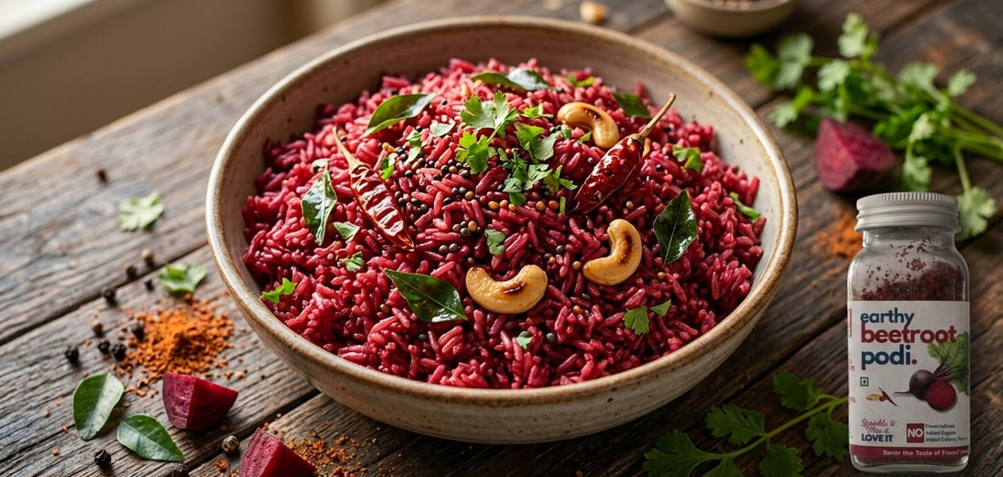 Beetroot Podi Annam