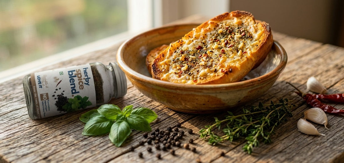 Pizza Seasoning Garlic Bread