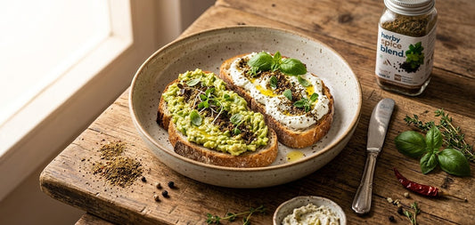 Herby Spice Blend Avocado or Hung Curd Toast Spread