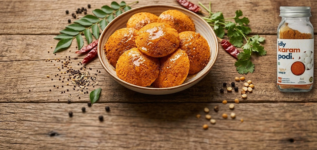 Ghee Karam Idli