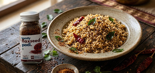 Flaxseed Podi Annam