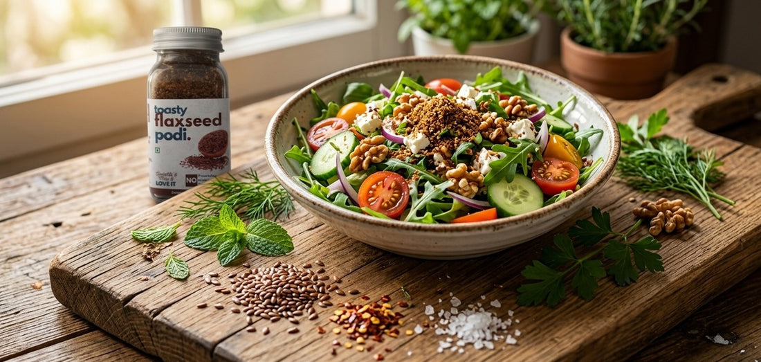 Flaxseed Podi Salad Sprinkle