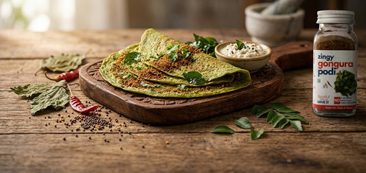 Gongura Podi Pesarattu
