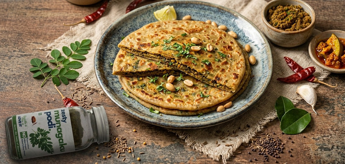 Munagaku Podi Paratha