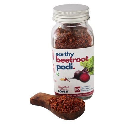 Earthy Beetroot Podi jar by Kitchen Koundinyasa — view 5