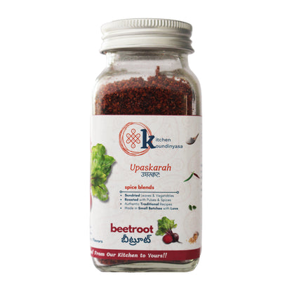 Earthy Beetroot Podi jar by Kitchen Koundinyasa — view 6