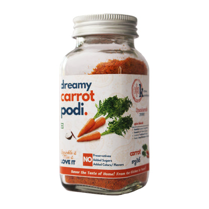 Dreamy Carrot Podi jar by Kitchen Koundinyasa — view 2