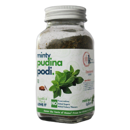 Minty Pudina Podi mint podi jar by Kitchen Koundinyasa — view 2