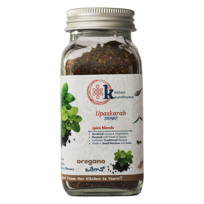Herby Spice Blend oregano basil seasoning jar by Kitchen Koundinyasa — view 7
