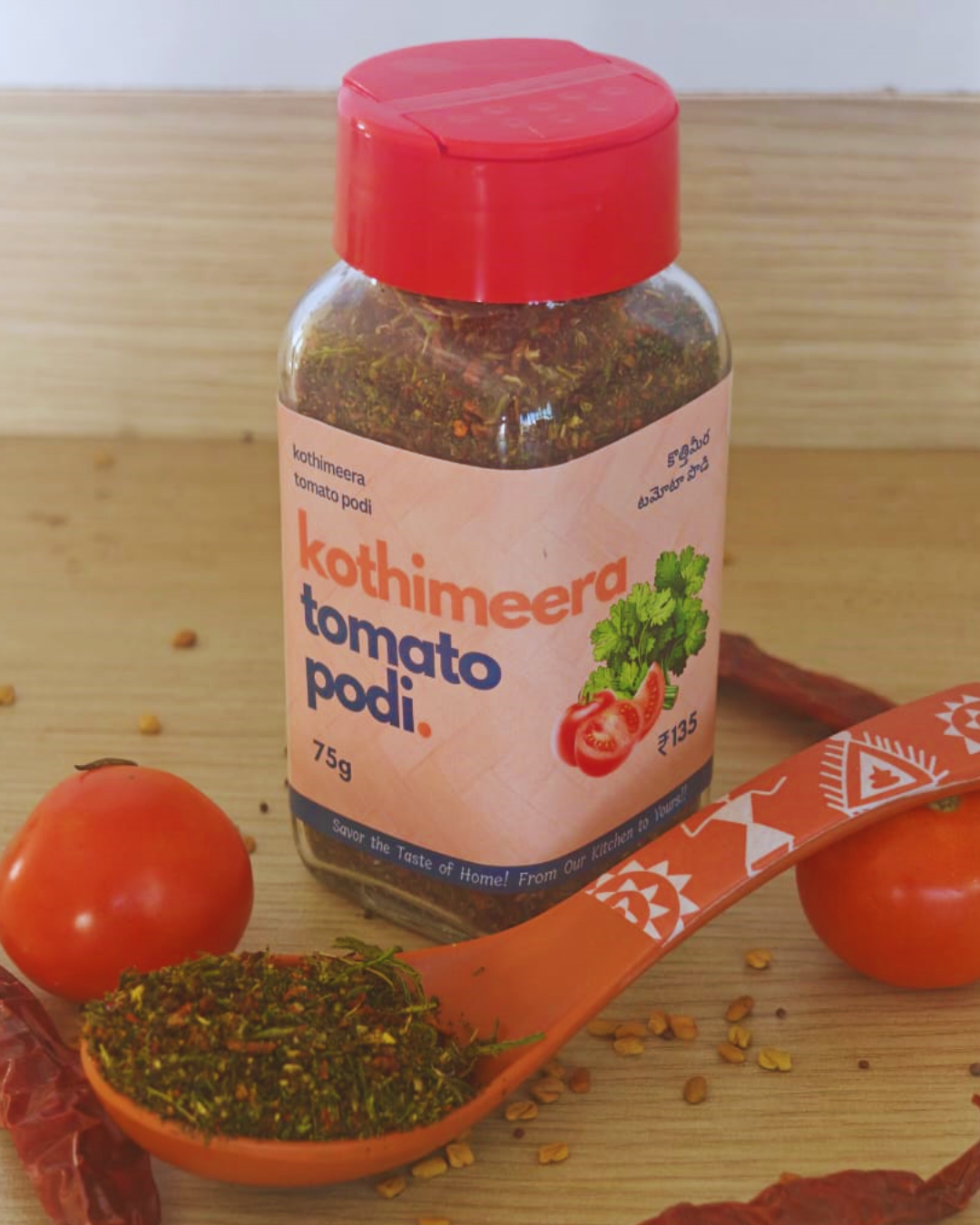 Kothimeera Tomato Podi