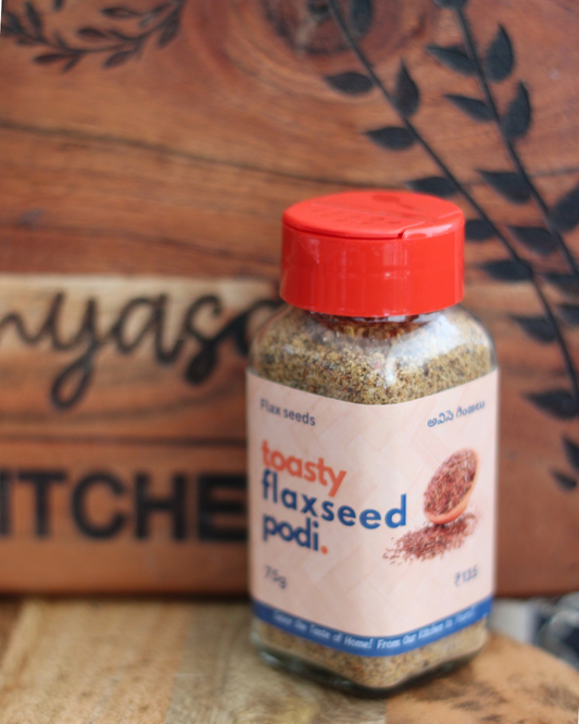 Toasty Flax Seed Podi